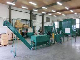 Линии гранулирования растительной биомассы. MGB 100