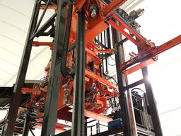 Упаковочный пресс для торфа. Италия