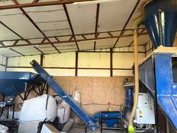 Лінія гранул тирси, соломи, лушпиння GRAN360, 50кВт