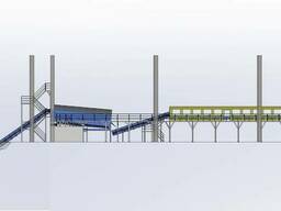 Линия для сортировки мусора ТБО (твердых бытовых отходов)