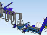 Линия производства пеллет из отходов пилорам. Линия с сушкой, охладителем, фасовщиком и. .. - фото 2