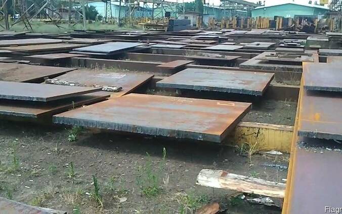 Лист стальной горячекатаный 1500х6000х8,0 мм