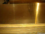 Латунный лист зеркальный декор Л63 1х1000х2000мм - фото 3