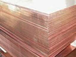 Медный лист 1,0мм купить цена