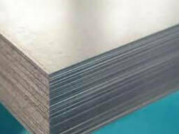 Лист нержавеющий AISI 430 0,5 мм 4N+PVC листы н/ж стали. ..