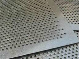 Лист нержавеющий перфорированный