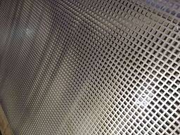 Лист перфорированный из оцинкованного металла под размер