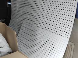 Лист перфорированный нержавеющий ячейка 5х5 шаг 8 толщина 1 мм купить