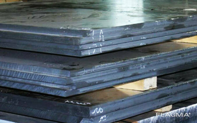 Лист стальной горячекатаный 150 х 2000 х 6000 мм ст. 3пс. ..