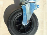 LIV Колесо поворотне 200 мм. для сміттєвого контейнера - фото 3