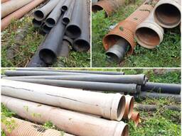 Трубы гофра, пвх, пэт, дренажные