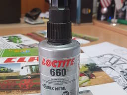 Локтайт Loctite 660 - 50 мл. Вал-втулочнный фиксатор зазор до 0,5 мм.