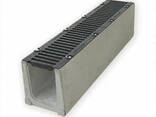 Желоб бетонный для стока воды DN150 H250 класс D400 чугунная решетка - фото 2