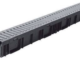 Лоток водоотводный 30.40.41 бетонный с решеткой щелевой чугунной