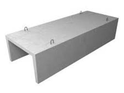 Лоток водовідвідний 180х200 бетонний вертикальним водозливом з чавунно