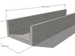 Лоток железобетонный Л17-8/2