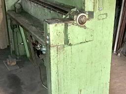 Листогиб 3х1250 мм з поворотною балкою