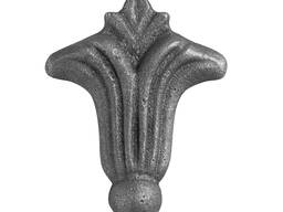 Литий декоративний елемент піка, 71X55, АРТ. 2343S