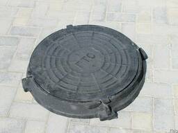 Крышка чугунная к люкам Электрический, ГТС Л, Т , ковера