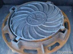 Люк чугунный канализационный, люк цена, люк купить