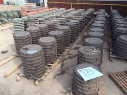 Люк чугунный магистральный «ВМ» с з/у фл. ВK (125 кг)