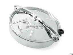 Люк нержавеющий Dn 500 без давления круглый AISI304