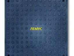 Люк полимерпесчаный квадратный черный в Днепропетровске