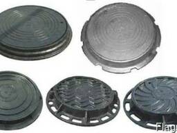 Люки канализационные(полимер\чугун)