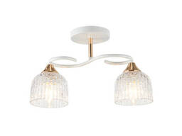 Люстра на 2 плафона белая/золото Valeso(196361/2)