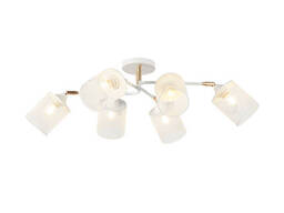 Люстра с поворотными плафонами (металлическая сетка) Хай-Тек Sirius (196322/6)