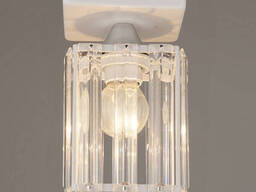 Люстра Sirius потолочная на 1 плафон белая 193887/1бел