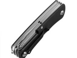 M-Tac нож складной Type 9 (6 инструментов) Black / Steel