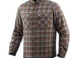 M-Tac рубашка Lumberjack Merino Cold Weather Gray / Brown - фото 1