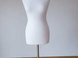 Манекен жіночий кравецький (портновский) демонстраційний на металевій підставці 38р. - фото 3