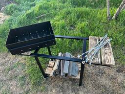 Мангал в стилі Лофт З колесами