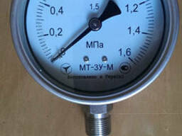 Манометр МТ-3У-М 0…1,6 Мпа. Н/Ж