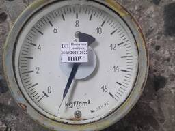 Манометри МТПСд-100-ОМ2 10 та 16 кгс/див. кв. , б/в.