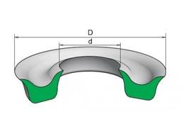 Манжета резиновая 2-60 х 40-3 ГОСТ 14896-84