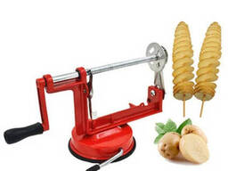 Машинка для резки картофеля спиралью Spiral Potato Slicer