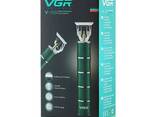 Машинка для стрижения волос VGR V-193, Бритва триммер для бороды аккумуляторный