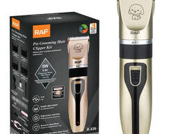 Машинка для стрижки собак и кошек триммер машинки для груминга RAF R.436 набор для...
