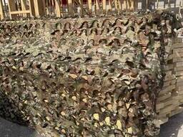 Маскировочная сетка крепкая на разрыв Оксфорд 600D "Мультикам" 5х6м