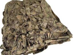 Маскировочная сетка осень зелёная с коричневым для автомобиля, пикапа, внедорожника и. ..