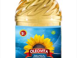 Масло подсолнечное рафинированное ТМ "OLEOVITA"