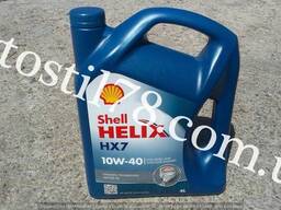 Масло Shell Helix HX7 10W40 полусинтетика 4л