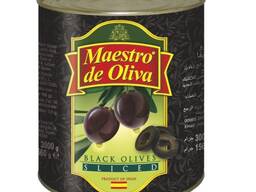 Маслини Maestro de OLIVA різані 3 кг