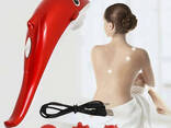 Массажер для тела, рук и ног Dolphin Дельфин. Цвет: красный