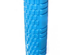 Массажный ролик EasyFit Grid Roller 33 см роллер для спины валик для йоги пилатеса и...