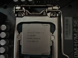 Материнська плата asrock h410m з процесором intel core i3-10100f