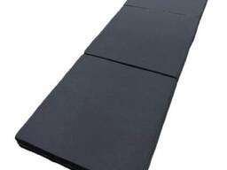 Матрас трансформер 670×2100мм складной. Матрас 80мм для дома, спорта, йоги, отдыха. Черный
